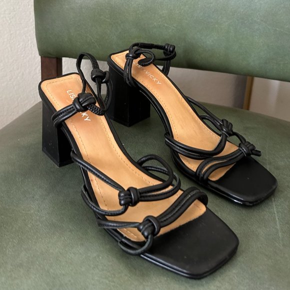 Lisa*Vicky strappy heels - Picture 1 of 3